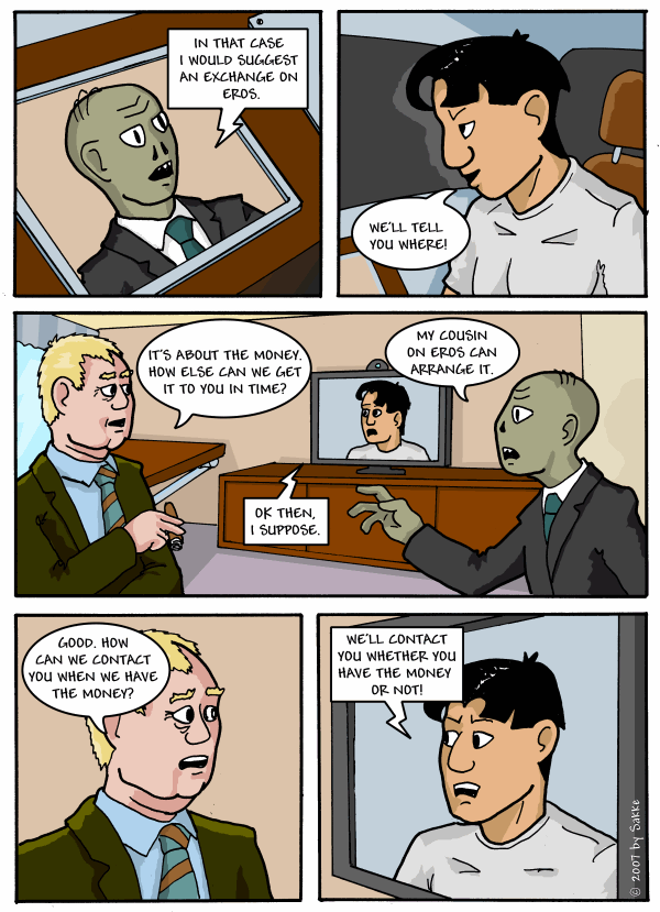 Negotiating the exchange