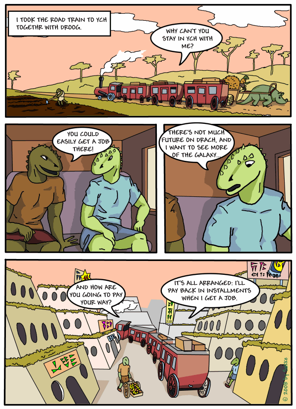 Road Train to Ych