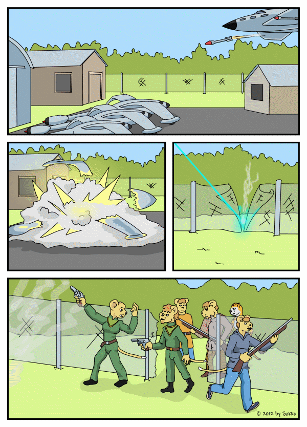 Raiding Xin Airbase